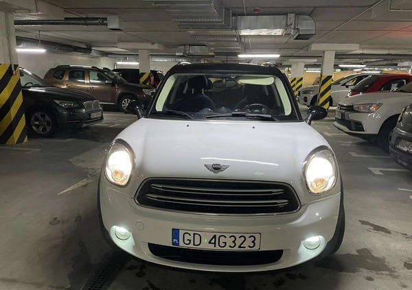 MINI Countryman cena 41500 przebieg: 125700, rok produkcji 2014 z Gdańsk małe 781